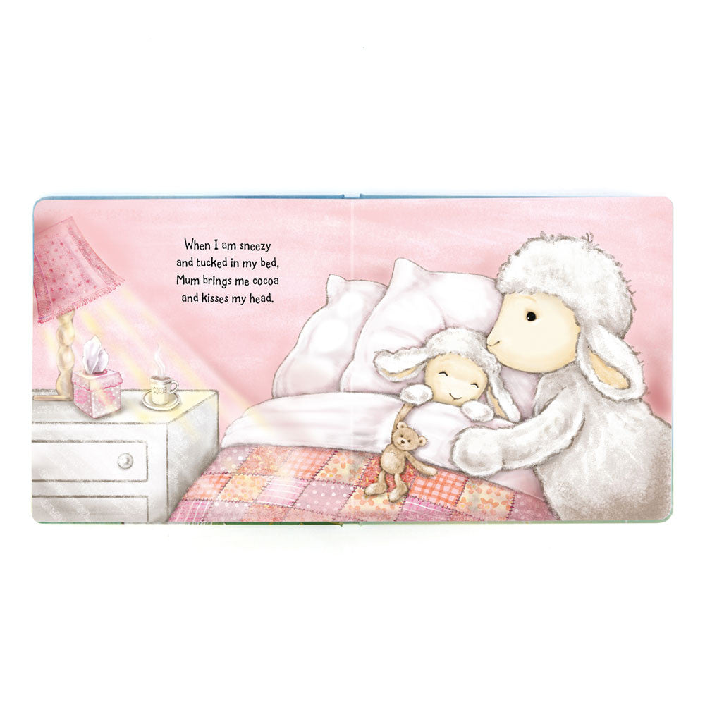 My Mum And Me Book And Bashful Lamb Medium