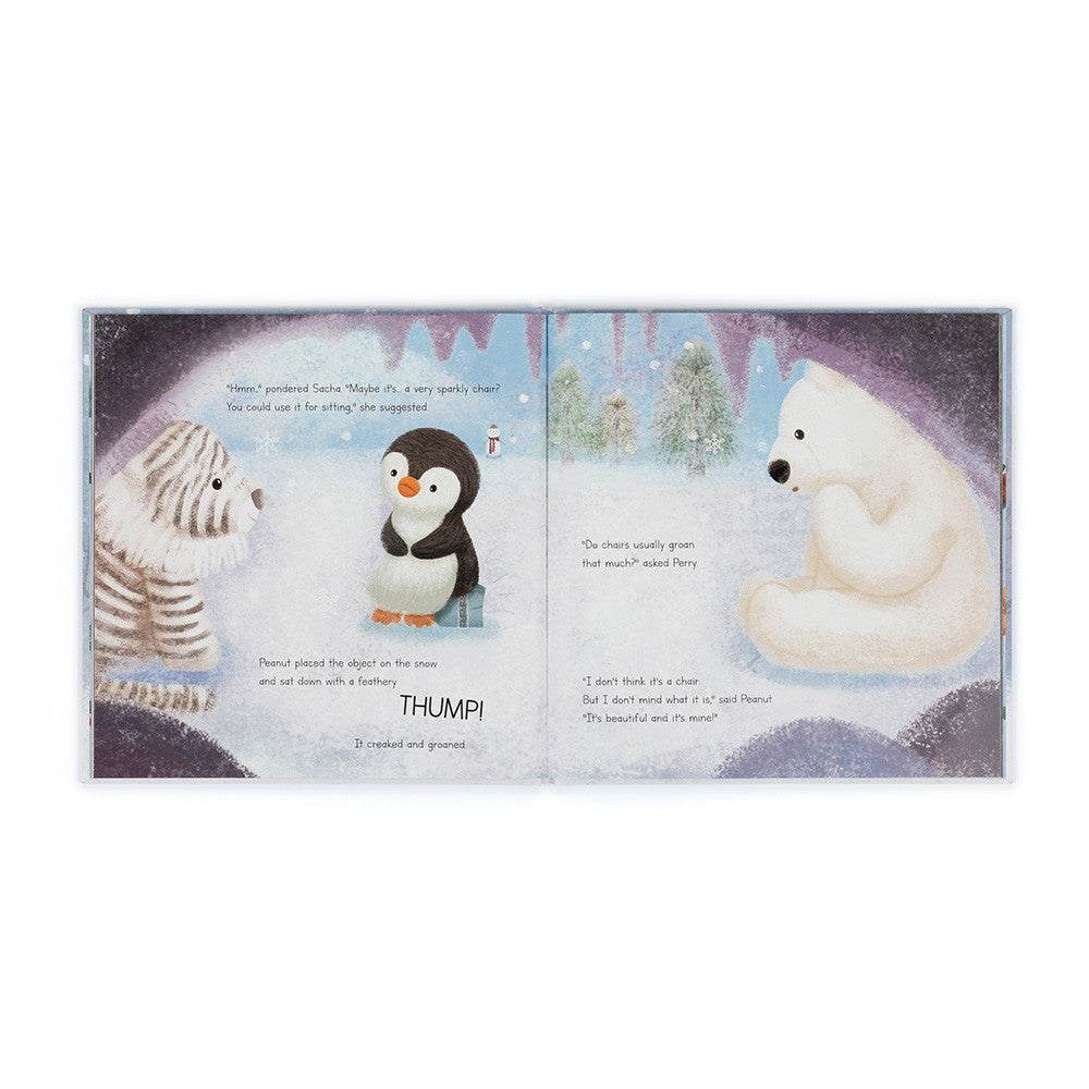 Peanut Penguin’s Perfect Present Book And Peanut Penguin Medium
